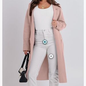 Pink sweater cardigan